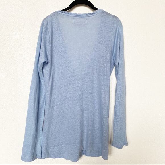 Zara Light Blue Long Sleeve Cardigan Size Medium - Picture 9 of 9